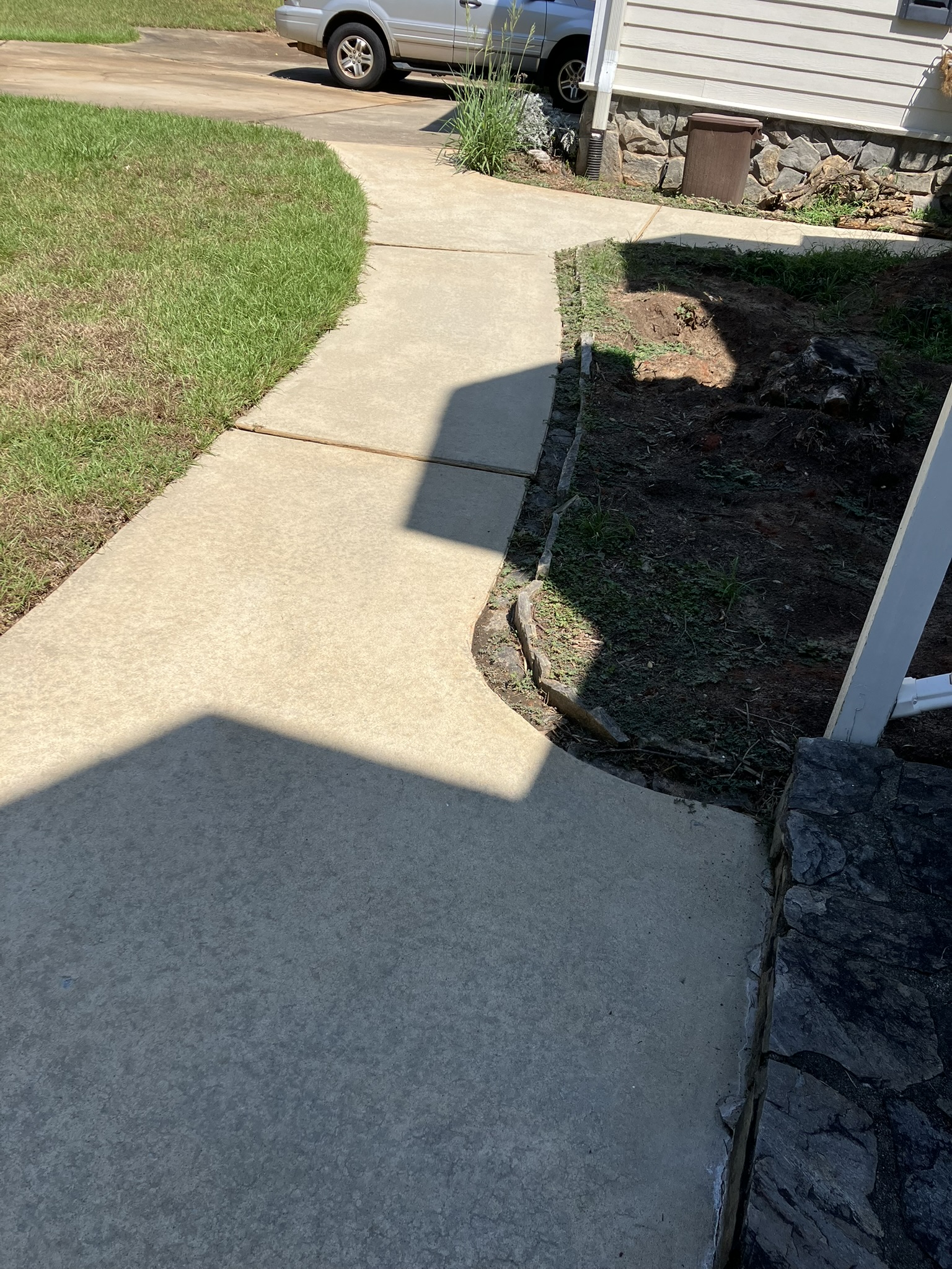 Sidewalk 2 cleaning result